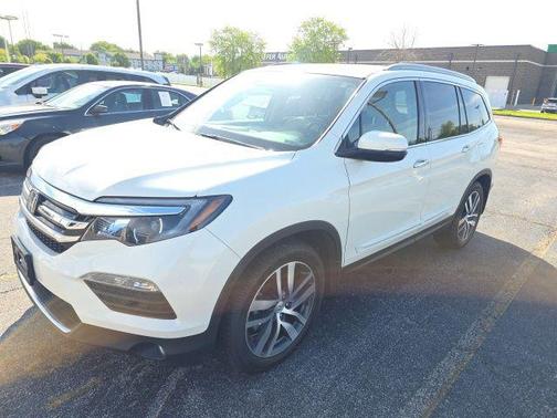White Diamond Pearl 2018 Honda Pilot Elite