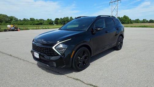 Ebony Black 2025 Kia Sportage X-Line