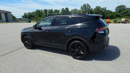 Ebony Black 2025 Kia Sportage X-Line