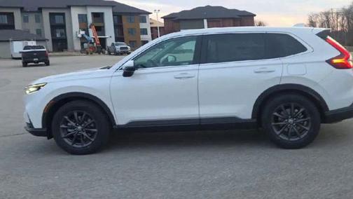 Platinum White Pearl 2026 Honda CR-V EX-L 2WD