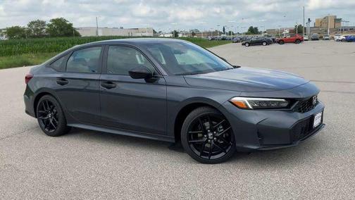 Meteorite Gray Metallic 2026 Honda Civic Sport