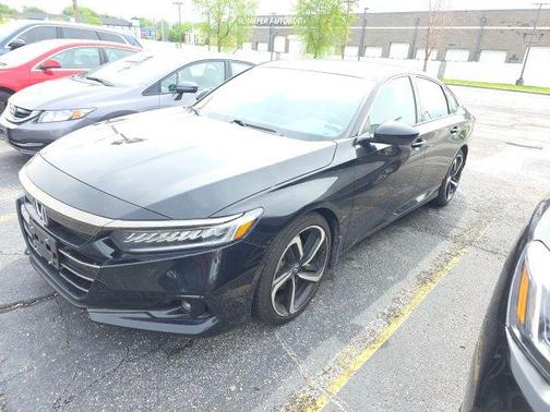 Crystal Black Pearl 2021 Honda Accord Sport 1.5T
