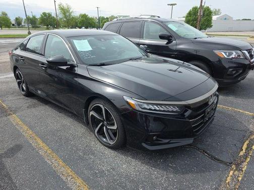 Crystal Black Pearl 2021 Honda Accord Sport 1.5T
