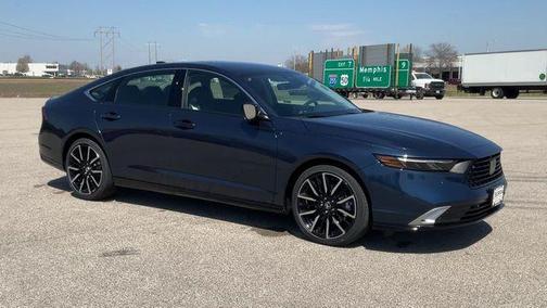 Canyon River Blue Metallic 2026 Honda Accord Hybrid Touring