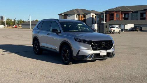 Solar Silver Metallic 2026 Honda CR-V Hybrid Sport Touring AWD