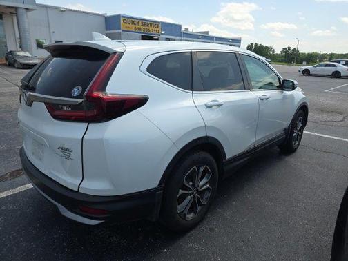 Platinum White Pearl 2021 Honda CR-V AWD EX