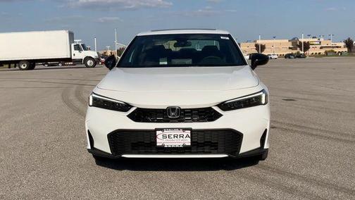 Platinum White Pearl 2026 Honda Civic Hybrid Sport