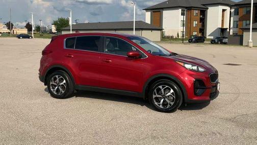 Hyper Red 2021 Kia Sportage LX