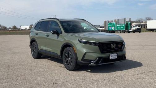 Ash Green Metallic 2026 Honda CR-V Hybrid TrailSport AWD