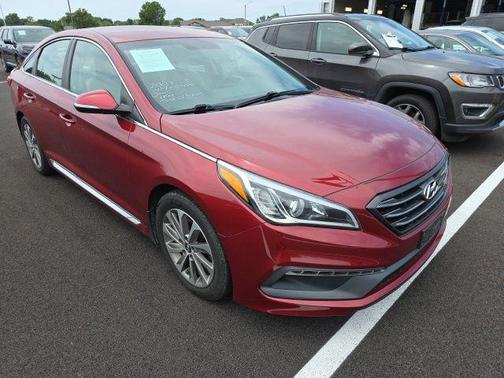Venetian Red 2015 Hyundai SONATA Sport