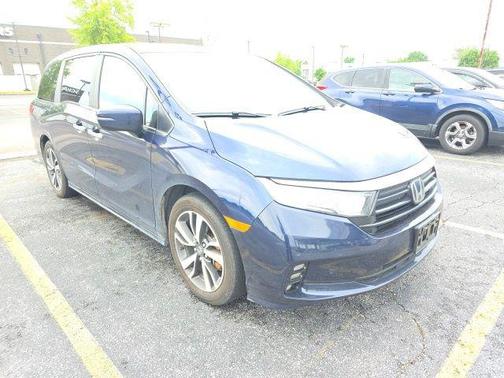 Obsidian Blue Pearl 2024 Honda Odyssey Touring
