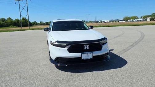 Platinum White Pearl 2026 Honda Accord Hybrid Touring
