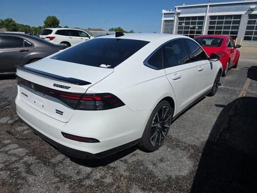 Platinum White Pearl 2026 Honda Accord Hybrid Touring