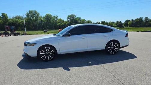 Platinum White Pearl 2026 Honda Accord Hybrid Touring