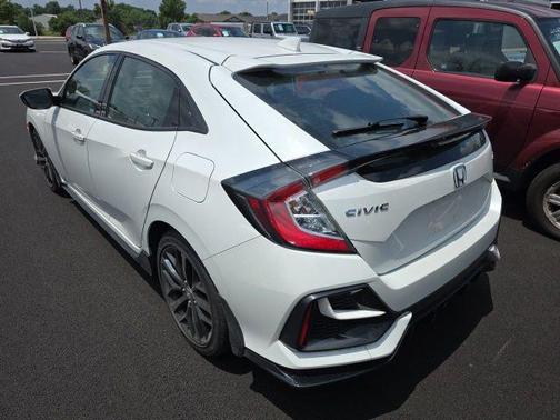 Platinum White Pearl 2021 Honda Civic Sport