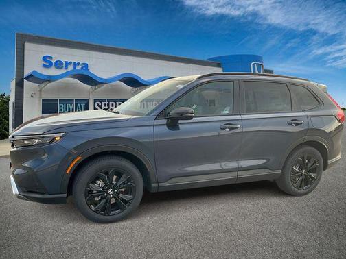 Canyon River Blue Metallic 2026 Honda CR-V Hybrid Sport Touring AWD