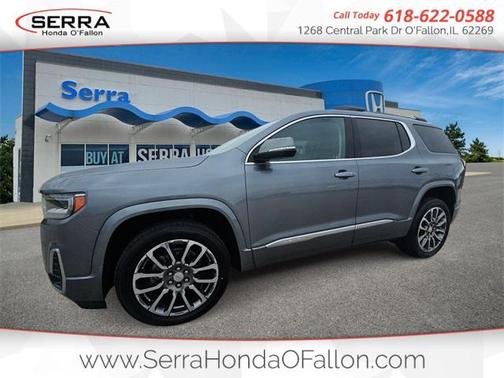 Satin Steel Metallic 2020 GMC Acadia Denali