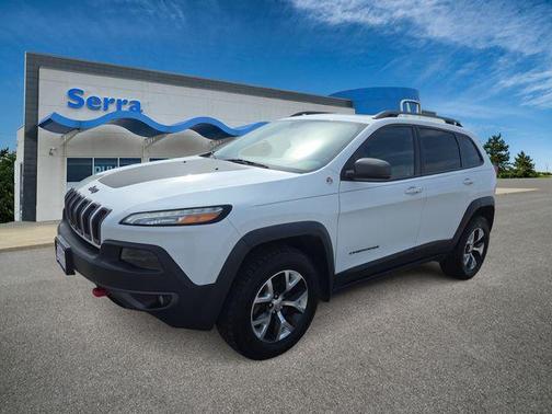 Bright White Clearcoat 2016 Jeep Cherokee Trailhawk