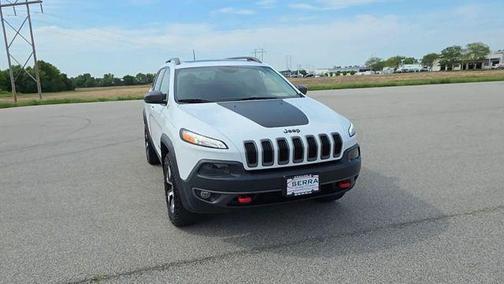 Bright White Clearcoat 2016 Jeep Cherokee Trailhawk