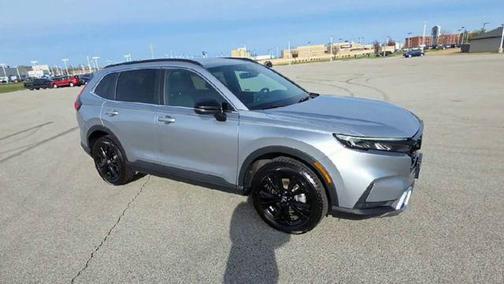 Lunar Silver Metallic 2023 Honda CR-V Hybrid Sport Touring AWD