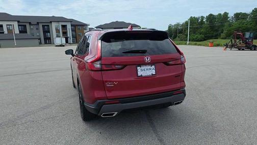 Radiant Red Metallic 2025 Honda CR-V Hybrid Sport AWD