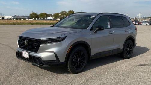 Solar Silver Metallic 2026 Honda CR-V Hybrid Sport-L AWD