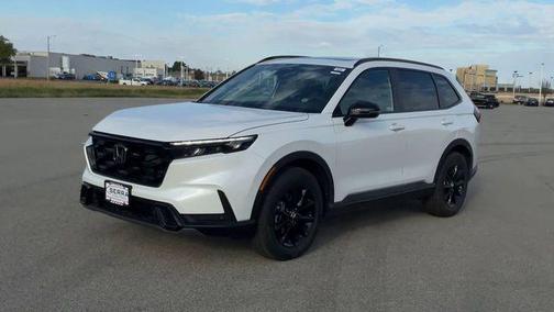 Platinum White Pearl 2026 Honda CR-V Hybrid Sport-L AWD