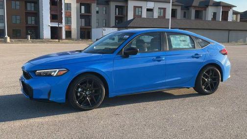 Boost Blue Pearl 2026 Honda Civic Hybrid Sport