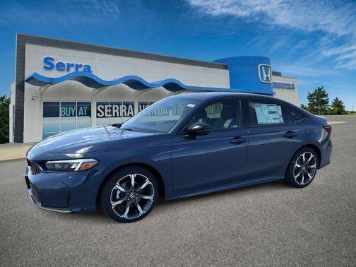 Blue Lagoon Pearl 2026 Honda Civic Hybrid Sport Touring