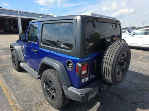 Ocean Blue Metallic Clearcoat 2018 Jeep Wrangler Sport