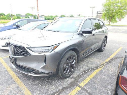 Liquid Carbon Metallic 2024 Acura MDX A-SPEC