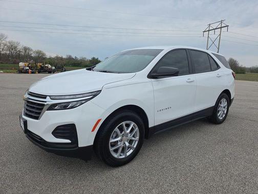 Summit White 2023 Chevrolet Equinox LS