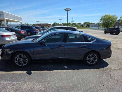 Canyon River Blue Metallic 2023 Honda Accord Hybrid EX-L