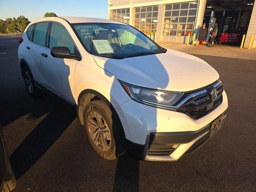 Platinum White Pearl 2021 Honda CR-V AWD LX