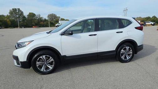 Platinum White Pearl 2021 Honda CR-V AWD LX