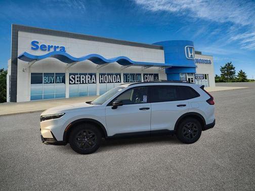 Platinum White Pearl 2026 Honda CR-V Hybrid TrailSport AWD