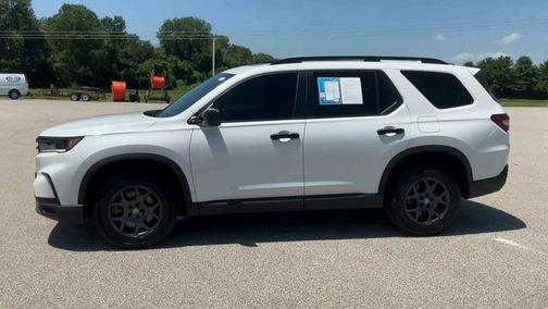 Platinum White Pearl 2025 Honda Pilot TrailSport