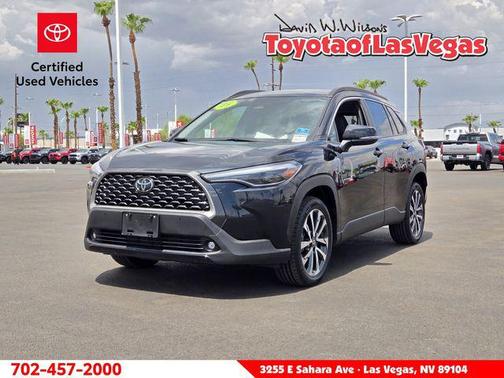Jet Black 2025 Toyota Corolla Cross XLE