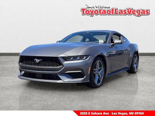 Carbonized Gray Metallic 2025 Ford Mustang EcoBoost Premium