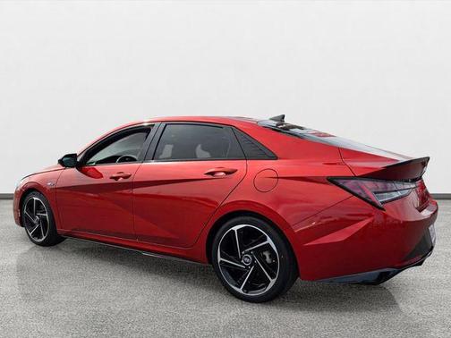 Lava Orange 2022 Hyundai ELANTRA N Line
