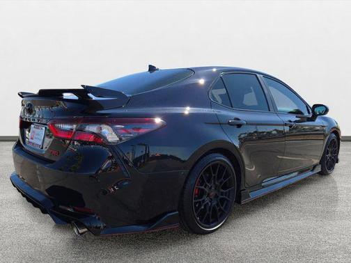 Midnight Black Metallic 2024 Toyota Camry TRD V6