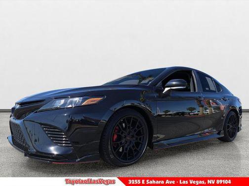 Midnight Black Metallic 2024 Toyota Camry TRD V6