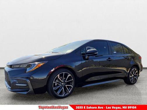 Black Sand Pearl 2022 Toyota Corolla SE
