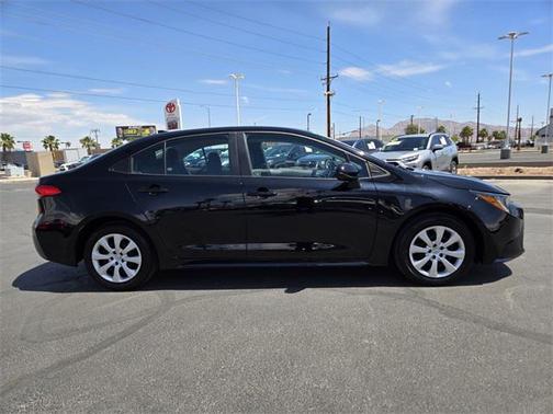 Midnight Black Metallic 2024 Toyota Corolla LE