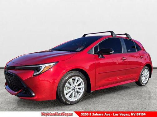 Finish Line Red 2026 Toyota Corolla SE