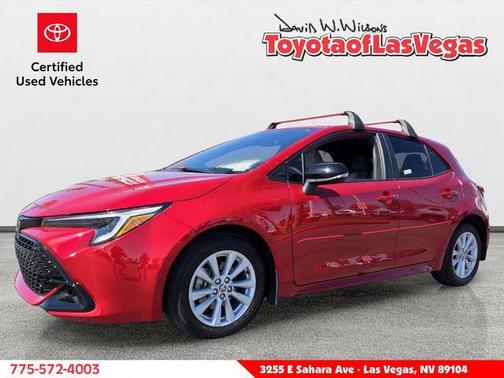 Finish Line Red 2026 Toyota Corolla SE