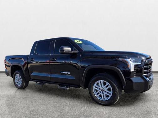 Midnight Black Metallic 2024 Toyota Tundra SR5