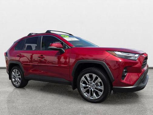 Ruby Flare Pearl 2025 Toyota RAV4 XLE Premium