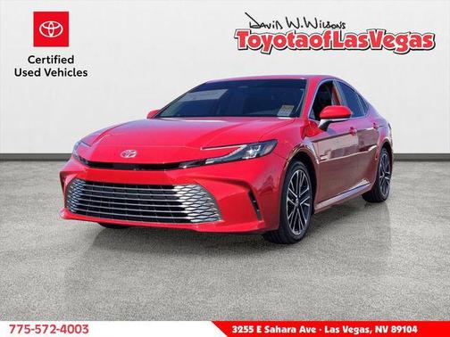 Supersonic Red 2025 Toyota Camry XLE