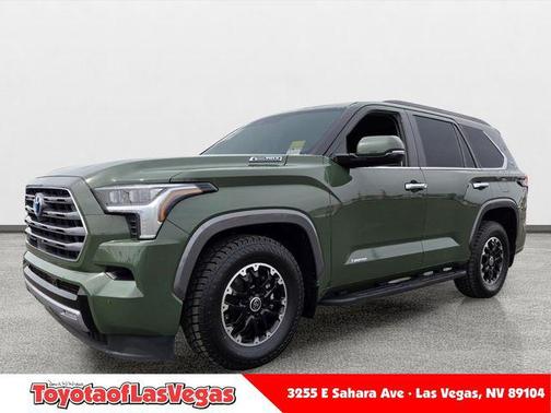 Army Green 2023 Toyota Sequoia Limited